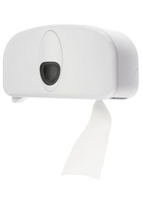 ich-zapfe Porte papier toilette, support papier toilette, dérouleur papier toilette - PQ20SDuo, pour 2 rouleaux de système, plastique