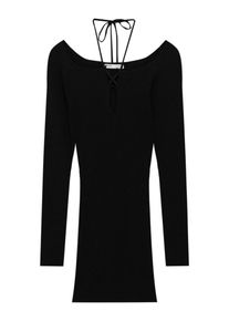 Pull&Bear Pull&Bear Robes en maille Femme noir taille XS