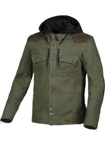 Macna Inland Denim, textile jacket/shirt , color: Dark Green/Dark Brown/Black , size: M