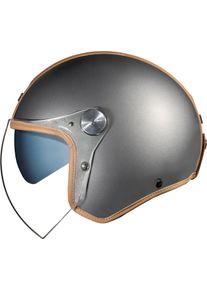 Nexx X.G20 SV Groovy, jethelm , kleur: Zilver/Lichtbruin , maat: XL