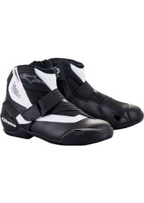 Alpinestars SMX-1 R V2, short boots , color: Black/White , size: 38 EU