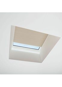 Roto OnTop store plissé ZFA E Fx WF72 Beige Électrique, 60x60 cm