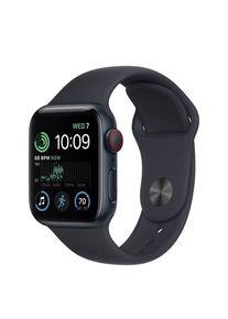 Apple Watch SE (2022) GPS + Cellular 40mm Midnight Aluminium Case with Midnight Sport Band
