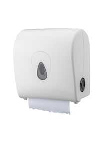 ich-zapfe Papierhandtuchspender, Handtuchspender, Papierhandtuchhalter, Handtuchrollenspender - PQSACDK, Mini, Kunststoff, weiß