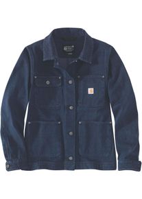 Carhartt Denim, jeans jacket women , color: Dark Blue (H86) , size: XL