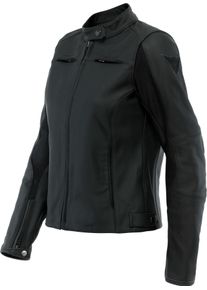 Dainese Razon 2, leather jacket women , color: Black , size: 48