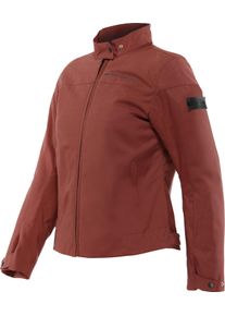 Dainese Rochelle D-Dry, textile jacket waterproof women , color: Dark Red , size: 46