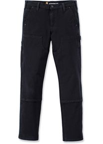 Carhartt Twill Double Front, textiel broek vrouwen , kleur: zwart , maat: W10