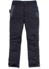 Carhartt Full Swing Steel Double Front, pantalon en textile , couleur: Noir , taille: W34/L32