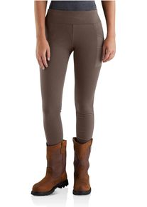Carhartt Force Utility, leggings vrouwen , kleur: donkergrijs , maat: XS