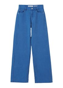 Bershka Dames Jeans blauw denim 23-24