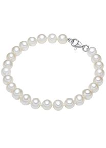 Valero Pearls Dames Armband zilver / parelwit 21