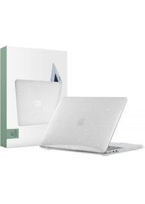 Tech-Protect Smartshell tok Macbook Air 13 2022, glitter átlátszó