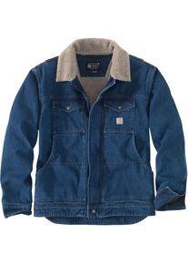 Carhartt Denim-Sherpa, spijkerjasje , kleur: Blauw (H87) , maat: XL