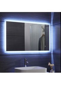 AQUAMARIN Fürdőszobatükör LED SP06 80 x 60 cm 28 W