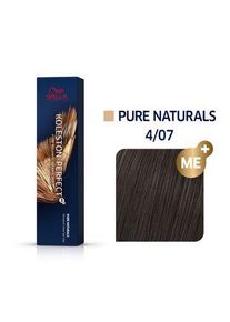 Wella Professionals Koleston Perfect Me+ Pure Naturals vopsea profesională permanentă pentru păr 4/07 60 ml