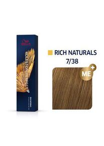 Wella Professionals Koleston Perfect Me+ Rich Naturals vopsea profesională permanentă pentru păr 7/38 60 ml