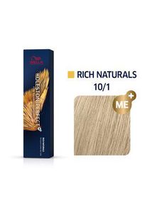 Wella Professionals Koleston Perfect Me+ Rich Naturals vopsea profesională permanentă pentru păr 10/1 60 ml