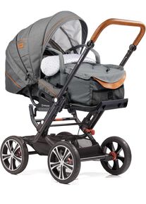 Gesslein Kombi-wagen »f10 Air+, /Cognac Mit Tragetasche c1 Lift, Citygrau/Punkte«, Design & Handarbeit Aus Deutschland schwarz, Sportwagen »F10...