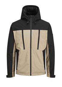 Jack & Jones JACK & JONES Heren Tussenjas 'Abel' beige / zwart S