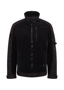 Brandit Jachetă fleece Bărbaţi negru, Mărimea XXXL