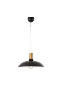 Konsthantverk Kavaljer Pendant - Matt Black&Raw Brass