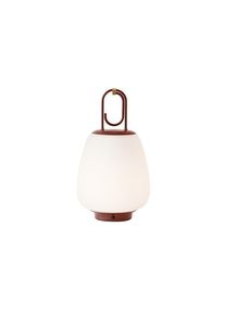 &tradition &tradition Lucca SC51 Outdoor Lamp Opal Glass and Maroon