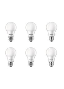 Philips LED-Lampe A60 4,9W/827 (40W) 6-pack E27