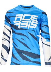 Acerbis MX J-Windy Four S23, jersey , kleur: Blauw/Wit , maat: S