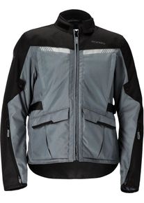 Acerbis X-Trail, textile jacket waterproof women , color: Grey/Black , size: M