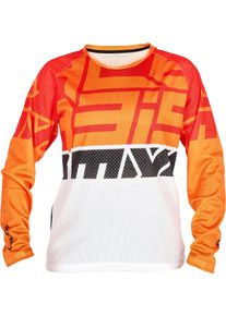 Acerbis MX J-Windy Four S23, jersey kinderen , kleur: Oranje/Wit , maat: S