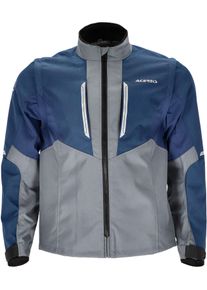 Acerbis X-Duro, textile jacket , color: Blue/Grey , size: M