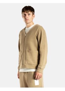 Norse Projects Fraser Tab Series Sweat Jacket - Utility Khaki