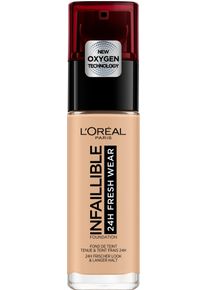 L'oréal Paris Foundation »Infaillible 32h Fresh Wear Make-Up« beige - 30 ml, Langanhaltendes Flüssig-Make-up