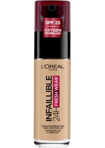 L'oréal Paris Foundation »Infaillible 32h Fresh Wear Make-Up« braun - 30 ml, Langanhaltendes Flüssig-Make-up