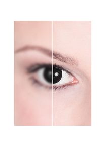 maskworld Lente a contatto nera con diottrie