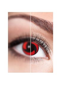 maskworld Itachis Mangekyou Sharingan contact lens with diopters