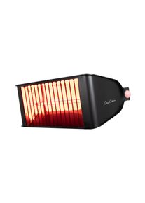 ich-zapfe Chauffage exterieur, Chauffe terrasse, radiateur extérieur, chauffage terrasse - Modell 2400 Giant, avec grille de protection, aluminium, noir