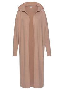 Lascana Dames Ochtendjas taupe XS