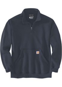 Carhartt Quarter-Zip, sweat-shirt , couleur: Bleu Foncé (472) , taille: L