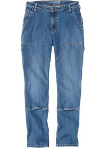 Carhartt Double-Front, jeans vrouwen , kleur: Blauw (H97) , maat: W2