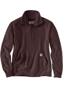 Carhartt Half-Zip, sweatshirt vrouwen , kleur: Donkergrijs (V27) , maat: XL