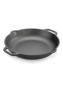 victoria Grote gietijzeren pan met handgrepen