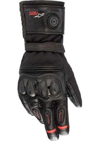 Alpinestars HT-7 Heat Tech, handschoenen verwarmd , kleur: zwart/rood , maat: L