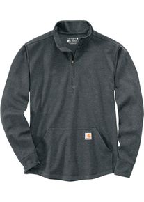 Carhartt 1/2-Zip Thermal, lange mouw , kleur: donkergrijs , maat: XXL
