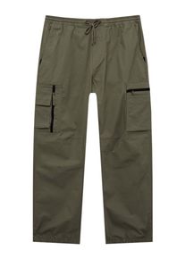Pull&Bear Pull&Bear Pantaloni cu buzunare Bărbaţi verde, Mărimea XS