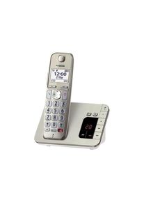 Panasonic KX-TGE260 - cordless phone - answering system with caller ID/call waiting - 3-way call capability