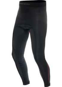 Dainese No-Wind Thermo, functionele broeken , kleur: zwart/rood , maat: XS/S
