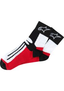 Alpinestars Racing Road, socks , color: Black/Red , size: Short S/M