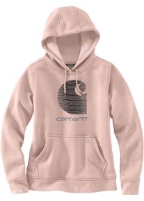 Carhartt C-Logo, hoodie women , color: Rose (P15) , size: XL